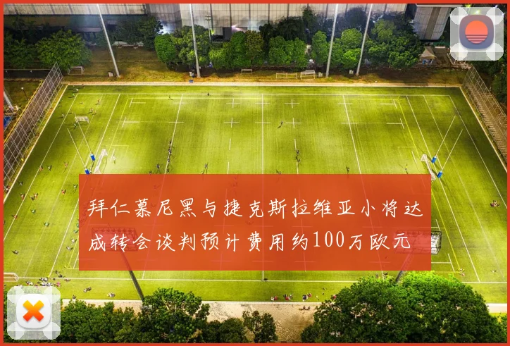 拜仁慕尼黑与捷克斯拉维亚小将达成转会谈判预计费用约100万欧元